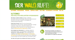 Desktop Screenshot of kletterwald-regensburg.de